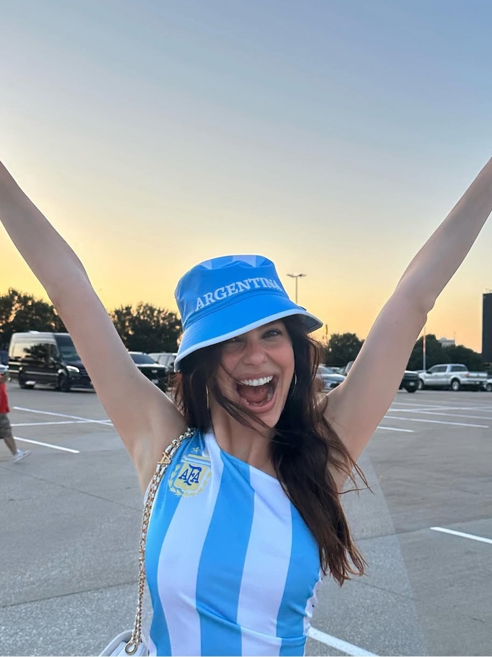 Nwts adidas Argentina bucket hat